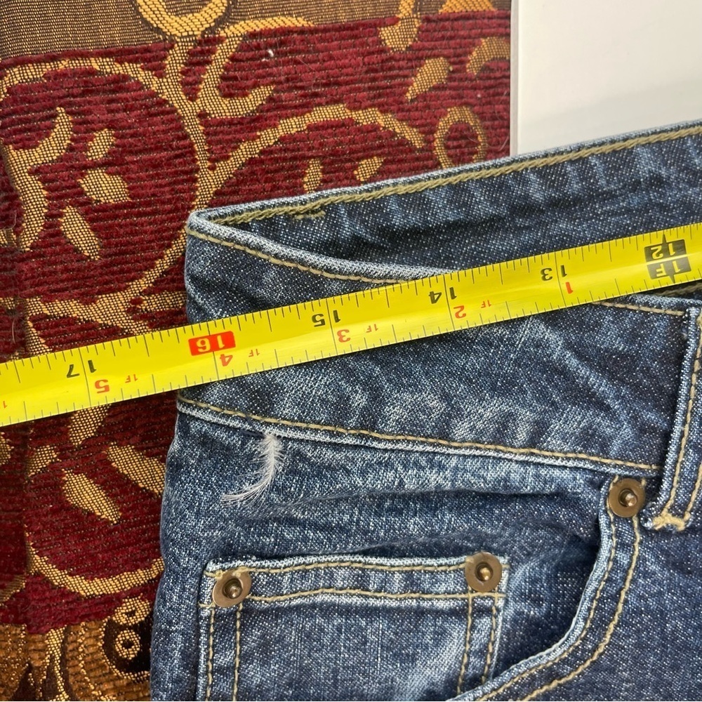 Havenbleu boot cut jeans with silver tone studded leg design - Picture 15 of 17